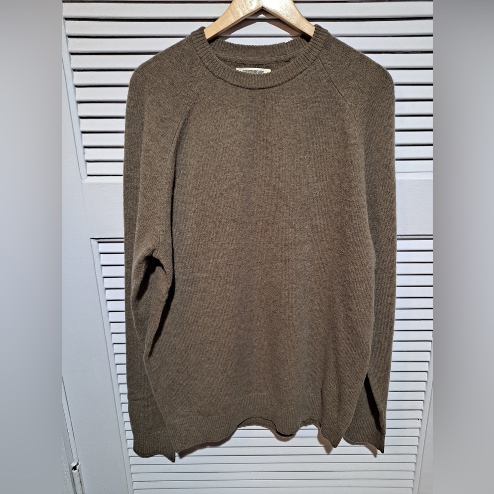 Goodthreads  men's lambswool crewneck sweater.  L Tall